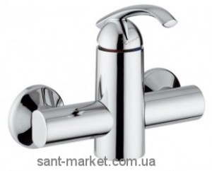 Смеситель для душа настенный однорычажный EMMEVI коллекция Dacota хром CR73002