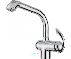 Смеситель для кухни с выдвижной лейкой Emmevi Dacota однорычажный CR73066