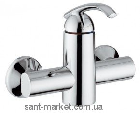 Смеситель для душа настенный однорычажный EMMEVI коллекция Dacota хром CR73002