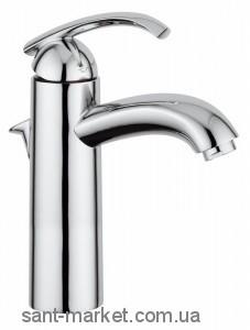 Змішувач для раковини одноважеля з донним клапаном високий EMMEVI Dacota хром CR73003 Big