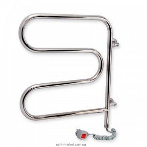 Электрический полотенцесушитель Laris Змеевик 25 РС3 Э 625х625х35 змейка хром поворотный 73207159