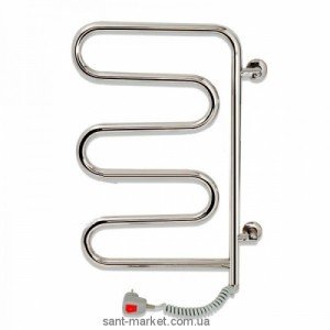 Электрический полотенцесушитель Laris Змеевик 25 РС5 Э 450х570х35 змейка хром поворотный 73207160