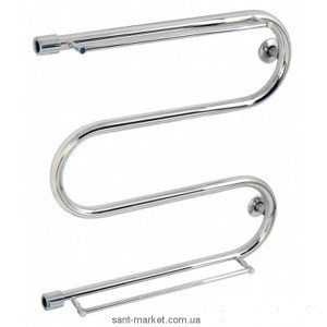 Водяной полотенцесушитель Laris коллекция Змеевик М-образный 600х600х106 хром 71207655