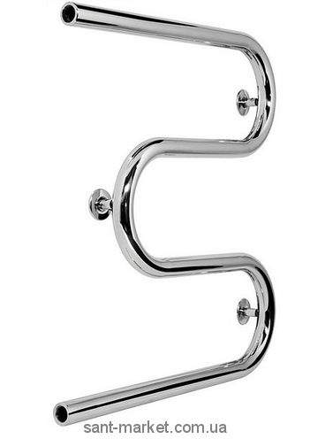 Водяний полотенцесушитель Laris колекція Змійовик М-подібний 400х600х67 хром 71207375