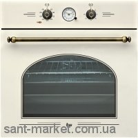 TEKA HR 650 (Rustica) Духова шафа електричний білий крем ручки латунь 41562114