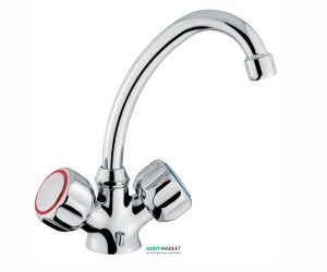 Змішувач для кухні Emmevi Sole двухвентильний ретростиль CR15903