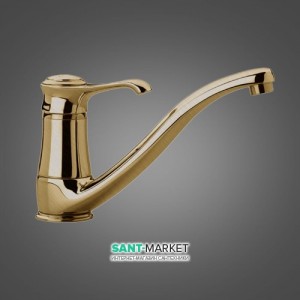 Смеситель для кухни Emmevi Tiffany одорычажный ретростиль бронза BR6095