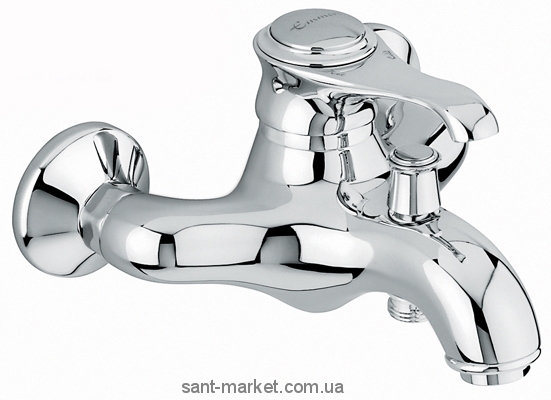 Змішувач одинважільний для ванни з коротким виливом EMMEVI колекція Tiffany хром CR6001