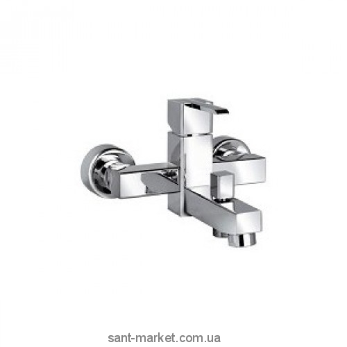 Смеситель однорычажный для ванны с коротким изливом EMMEVI коллекция Sicily хром CR38001