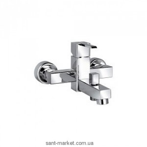 Смеситель однорычажный для ванны с коротким изливом EMMEVI коллекция Sicily хром CR38001