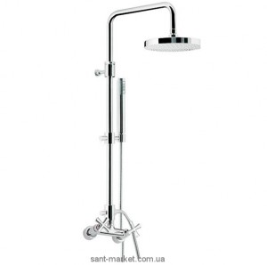 Смеситель для душа настенный двухвентильный EMMEVI Spirit New с душевым набором хром CR3100281