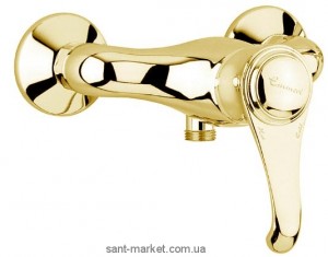 Смеситель для душа настенный однорычажный EMMEVI коллекция Tiffany золото OR6002