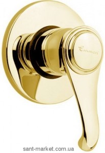 Смеситель для душа встраиваемый EMMEVI коллекция Tiffany золото OR6009