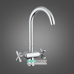 Смеситель для кухни Emmevi Spirit двухвентильный ретростиль CR31007 гор