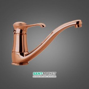 Смеситель для кухни Emmevi Tiffany однорычажный ретростиль медь RA6095