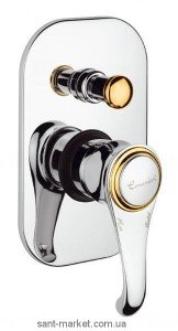 Смеситель скрытый (встраиваемый) EMMEVI коллекция Tiffany хром/золото CO6019