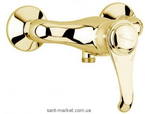Смеситель для душа настенный однорычажный EMMEVI коллекция Tiffany золото OR6002