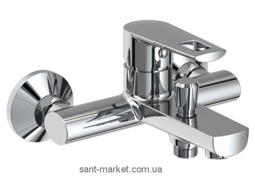 Смеситель однорычажный для ванны с коротким изливом Volle Коллекция Benita хром 15172100