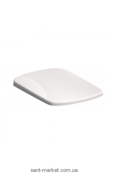 Kolo NOVA PRO Сиденье с крышкой твердое прямоугольное  из материала Duroplast M30117000