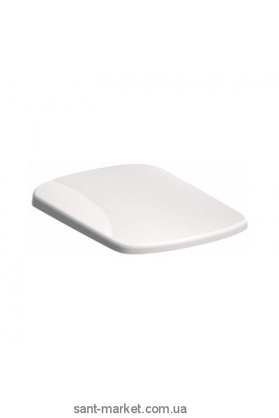 Kolo NOVA PRO Сиденье с крышкой твердое прямоугольное  из материала Duroplast M30117000