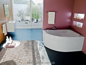 Ванна акриловая угловая Kolpa-san коллекция Lulu 170х110х53