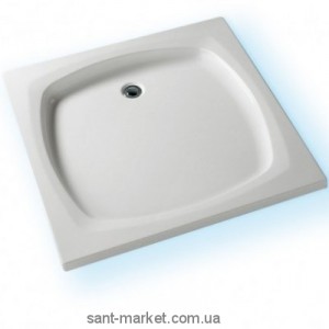 Душовий піддон акриловий квадратний Kolpa-san Samba 70x70х7.5 білий Samba 70