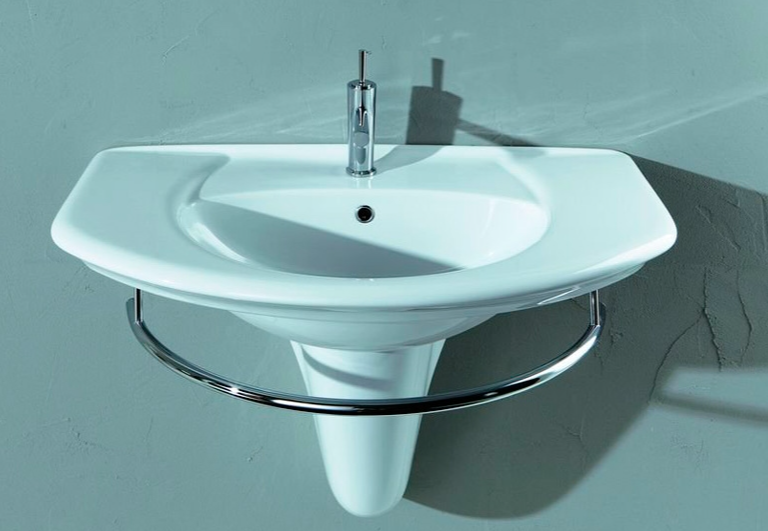 Раковина для ванної підвісна Olympia колекція Federica біла 82.40