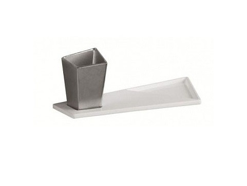 OLYMPIA Crystal Полочка со стаканчиком 35 см M45KR