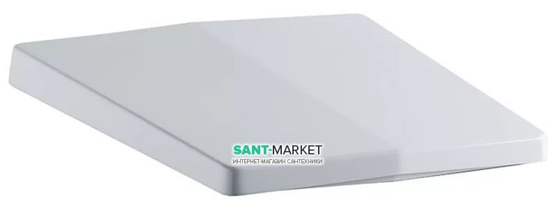 Сидіння з кришкою для унітазу Olympia CRYSTAL з мікроліфтом білий C8.KR