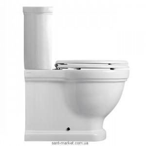 Унітаз-компакт Galassia Ethos підлоговий з бачком та кнопкою змиву білий 8441 