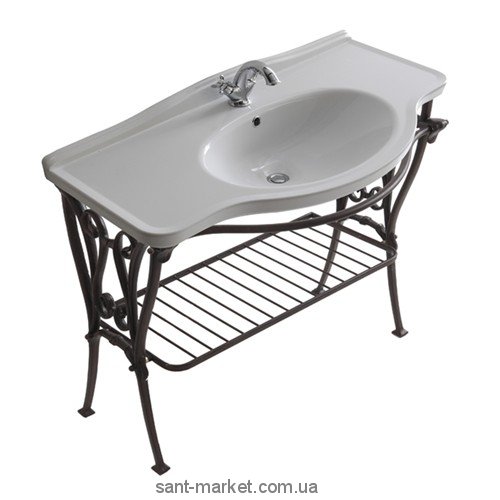 Раковина для ванной подвесная умывальник-столешница Galassia коллекция Ethos белая 8435М