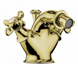 Webert Ottocento Змішувач для біде золото OT710101.010