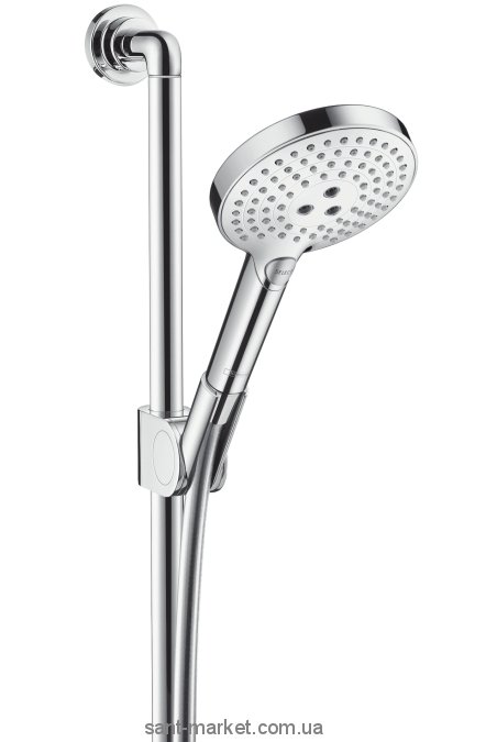 Душовий гарнітур зі штангою Hansgrohe колекція Axor Citterio хром 27991000