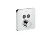 Смеситель для душа встраиваемый с термостатом Hansgrohe Axor Shower Select хром 36707000