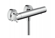 Смеситель для душа настенный двухвентильный с термостатом Hansgrohe Axor Citterio E хром 36160000