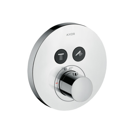 Змішувач для душа вбудований із термостатом Hansgrohe Axor Shower Select хром 36723000