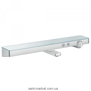 Змішувач з термостатом для ванни Hansgrohe колекція Shower Tablet Select хром / білий 13183000