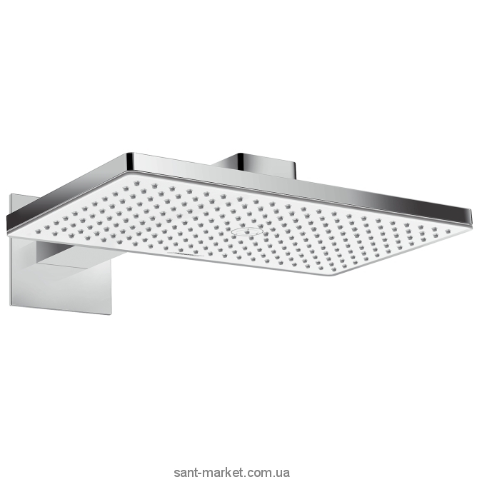 Верхний душ с тропическим душем Hansgrohe коллекция Rainmaker Select хром/белый 24003400