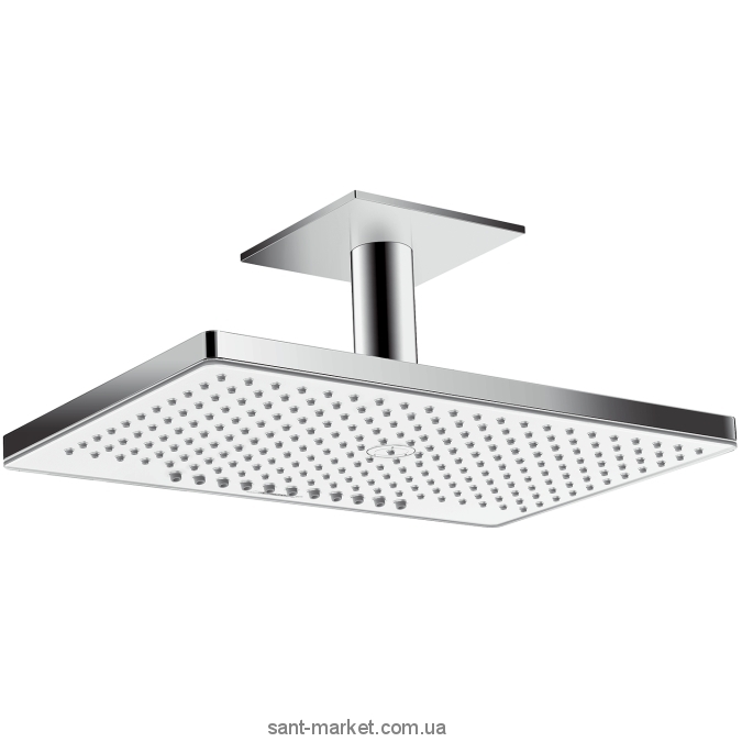 Верхній душ з тропічним душем Hansgrohe колекція Rainmaker Select хром / білий 24004400