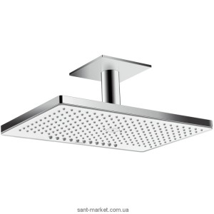 Верхний душ с тропическим душем Hansgrohe коллекция Rainmaker Select хром/белый 24004400