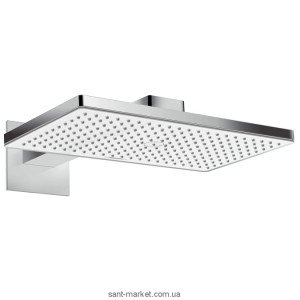 Верхний душ с тропическим душем Hansgrohe коллекция Rainmaker Select хром/белый 24003400