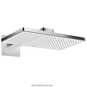 Верхний душ с тропическим душем Hansgrohe коллекция Rainmaker Select хром/белый 24003400