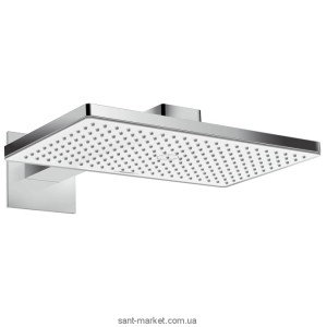 Верхний душ с тропическим душем Hansgrohe коллекция Rainmaker Select хром/белый 24013400