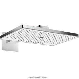 Верхний душ с тропическим душем Hansgrohe коллекция Rainmaker Select хром/белый 24017400
