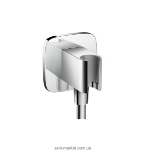 Шланговое подсоединение Hansgrohe Fixfit Porter E с держателем 26485000