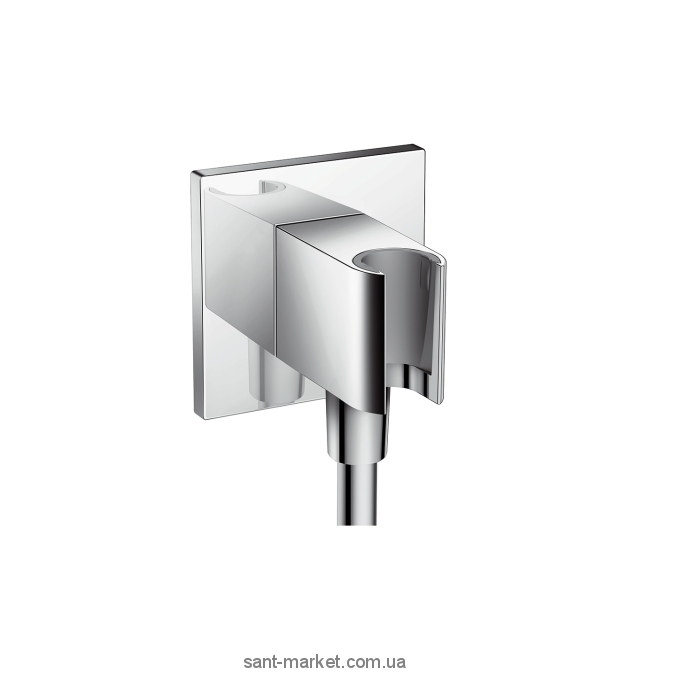 Шланговое під'єднання Hansgrohe Fixfit Porter Square з власником 26486000