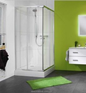 Душевая кабина Huppe X0 80х80х185 без поддона 620101.069.321