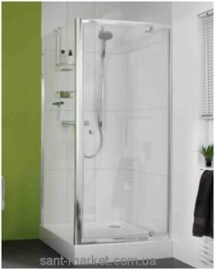 Душевая дверь в нишу Huppe X0 стеклянная распашная 90х185 620302.069.321