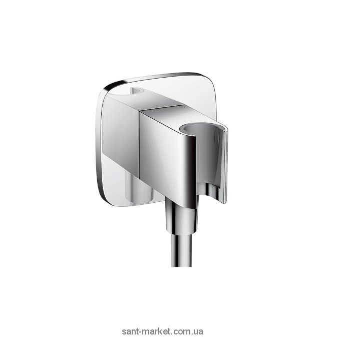 Шланговое подсоединение Hansgrohe Fixfit Porter E с держателем 26485000