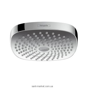 Лейка для верхнего душа с тропическим душем Hansgrohe коллекция Croma Select E хром 26524000